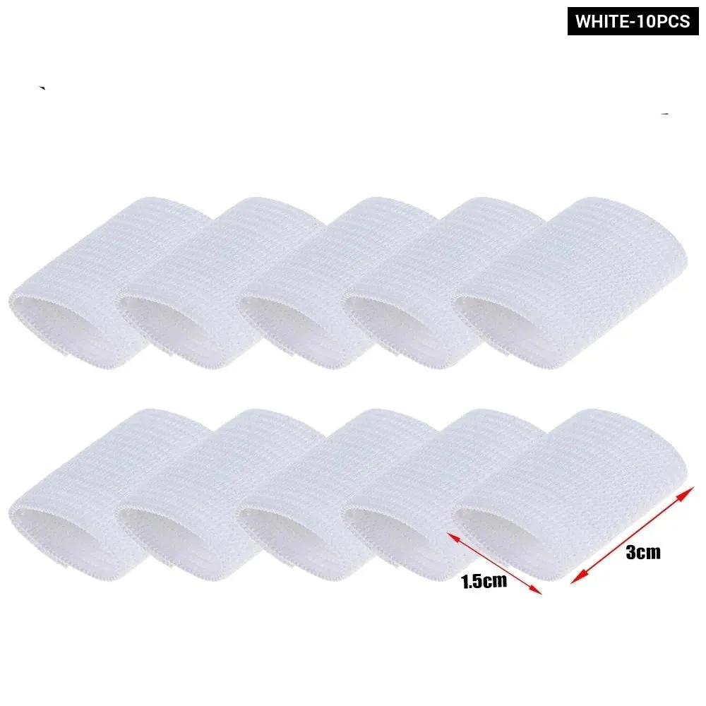 10pcs Soft Comfortable Finger Brace Splint Sleeves for Men Women