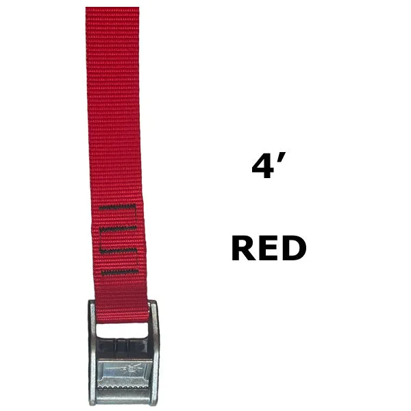 1" Cam Strap - Color Coded Lengths