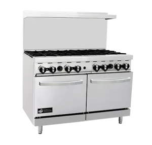 48" Range with 6 Burners and 12" Griddle - Propane