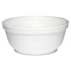 BOWL/ Foam, 8 oz, 1000/cs-Food Service