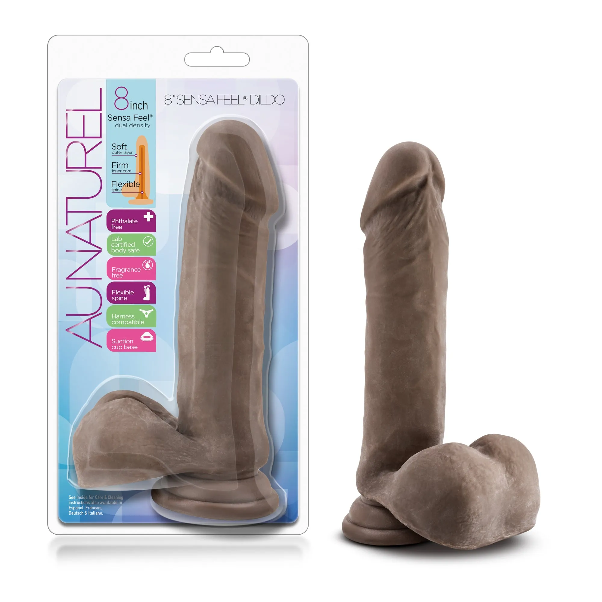 Cuddle Cloud: 8" Soft and Bendy Dildo Adventure Buddy