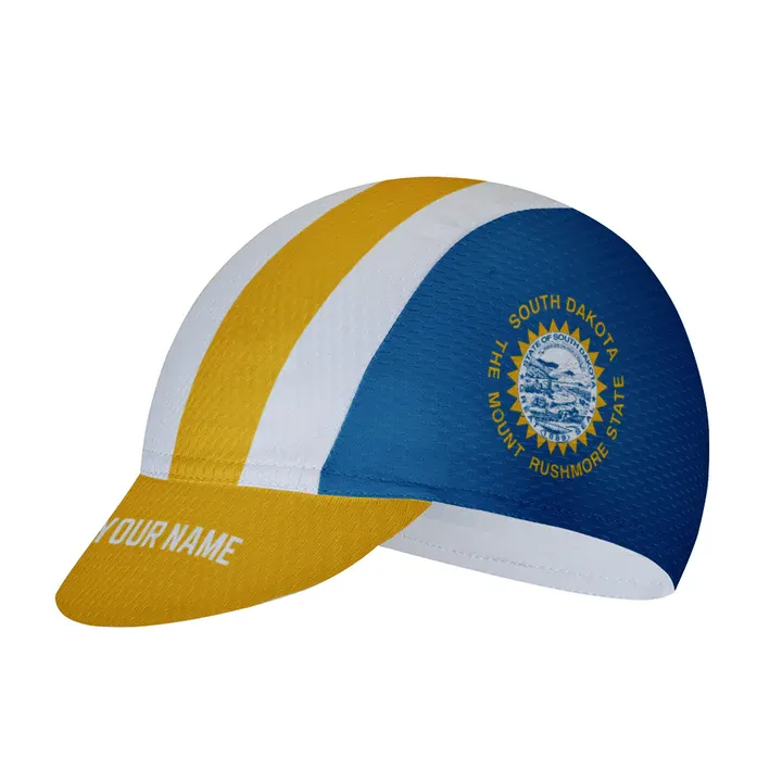 Customized South Dakota Cycling Cap Sports Hats
