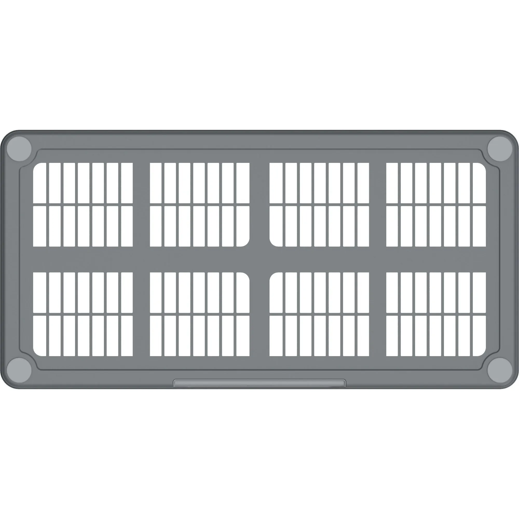 Duramax Plastic Heavy Duty Multipurpose Freestanding 4 Tier Shelving Rack