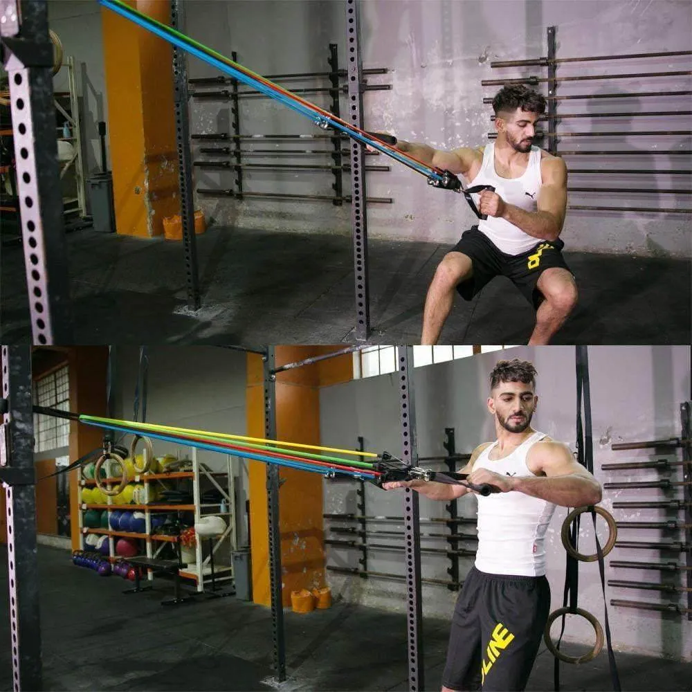 Fitness Resistance Bands Set Exercise bands - Best At Home Gym