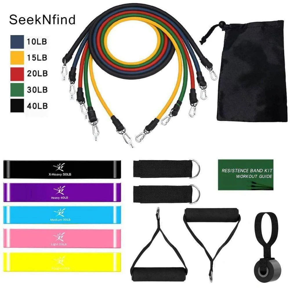Fitness Resistance Bands Set Exercise bands - Best At Home Gym