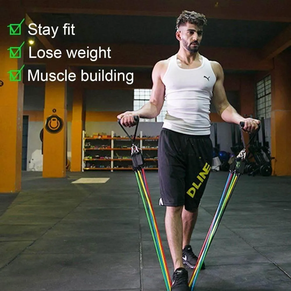 Fitness Resistance Bands Set Exercise bands - Best At Home Gym