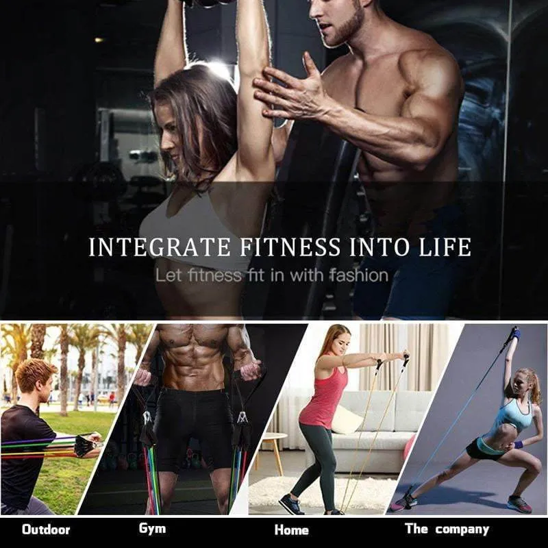 Fitness Resistance Bands Set Exercise bands - Best At Home Gym