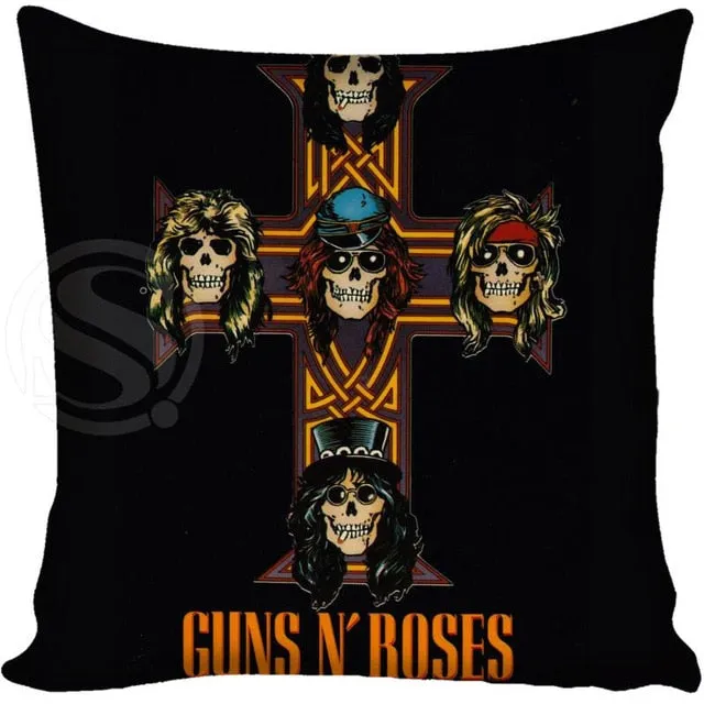 Guns N' Roses Pillow Cover Case - Different Size available