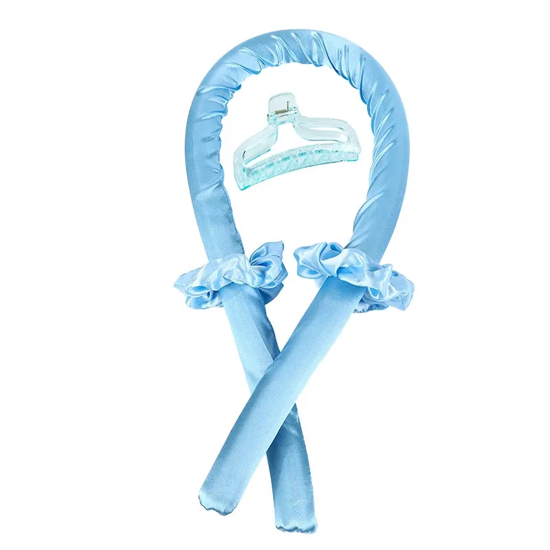 Heatless Curling Rod Headband No Heat Hair Curlers Ribbon Hair Rollers Sleeping Soft Curl Bar Wave Formers DIY Hair Styling Tool