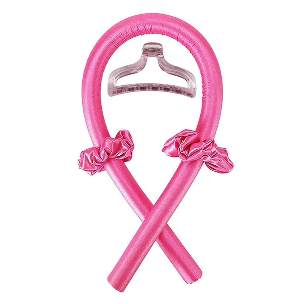 Heatless Curling Rod Headband No Heat Hair Curlers Ribbon Hair Rollers Sleeping Soft Curl Bar Wave Formers DIY Hair Styling Tool