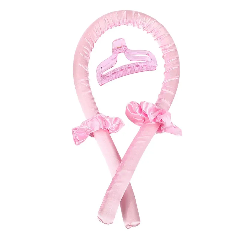 Heatless Curling Rod Headband No Heat Hair Curlers Ribbon Hair Rollers Sleeping Soft Curl Bar Wave Formers DIY Hair Styling Tool
