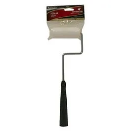 Mini Paint Roller Cover   Frame, Foam, 4-In.