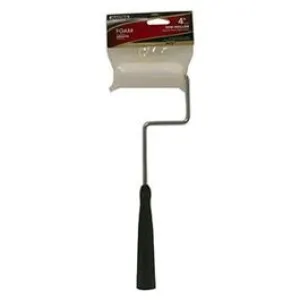 Mini Paint Roller Cover   Frame, Foam, 4-In.