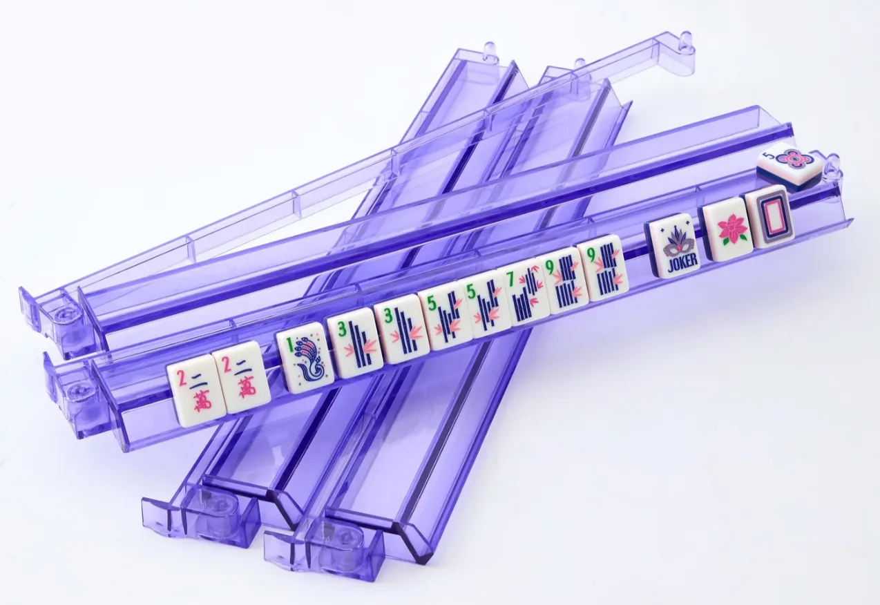 Oh My Mahjong LILAC RACK AND PUSHER SET