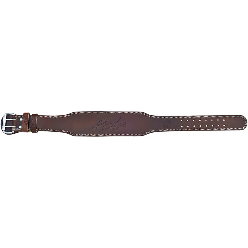 RDX 4 Inch Leather Weightlifting Belt