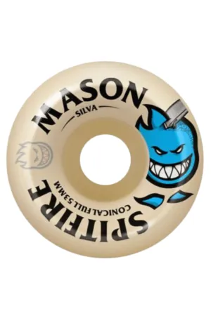 SPITFIRE WHEEL F4 99D BURN SQUAD MASON SILVA CONICAL - 53MM