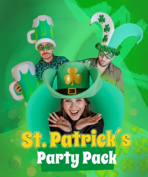 St. Patrick´s Party Pack (10 Hats & 10 Headbands)