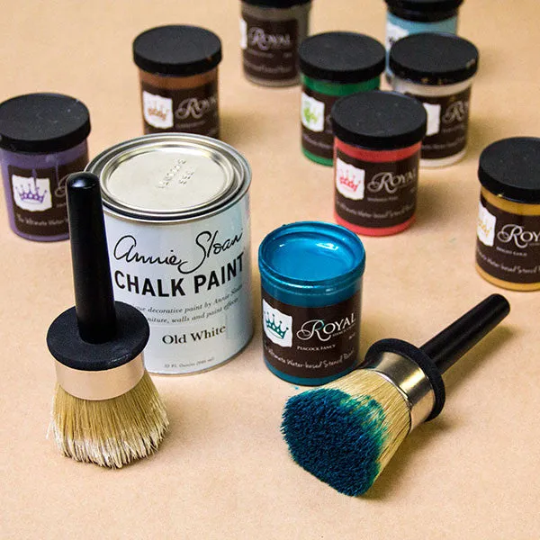 Super Large 3" Stencil/Wax Brush