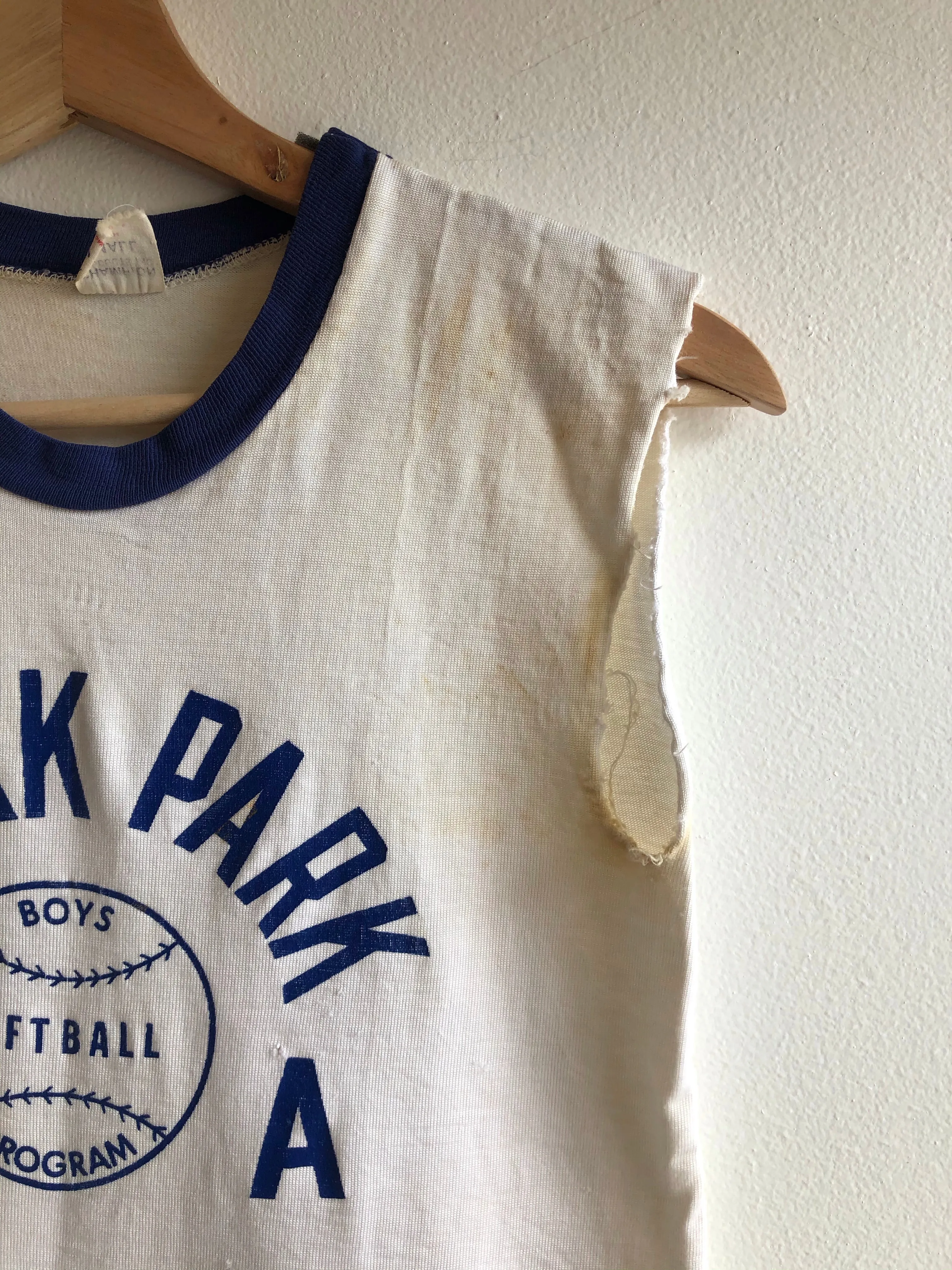 Vintage 1960s Kodak Park Softball Champion T-Shirt