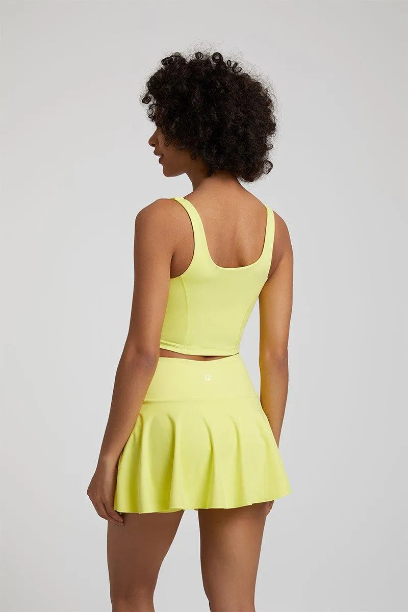 Women's Yoga Set - GFIT 2.0 High-Waist Skirt & Round-Neckline Bra